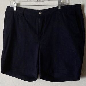 ellos Navy Bermuda Shorts - 5.5" Inseam (Sz. 14)